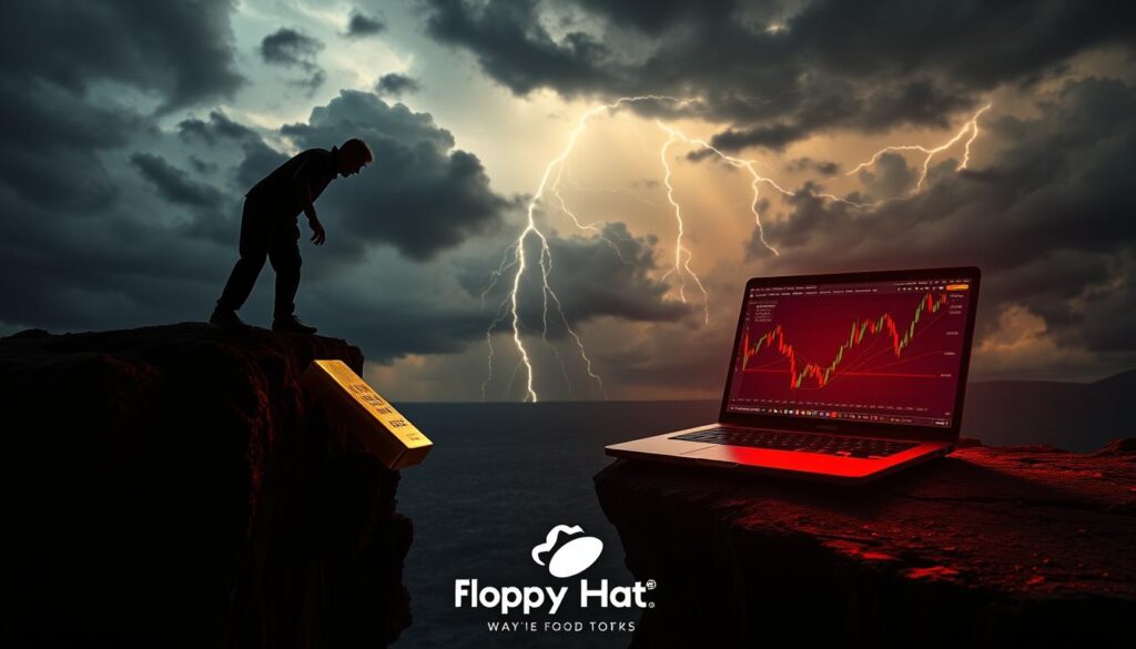 risiko investasi emas online
